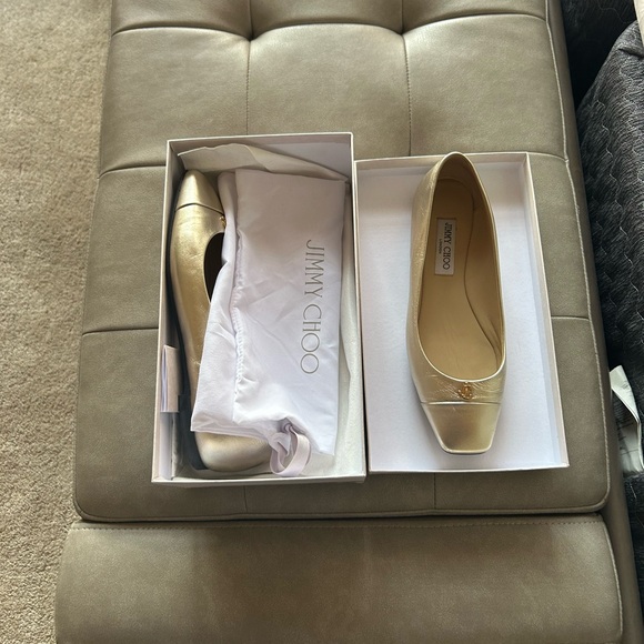 Jimmy Choo Leni Flat Women’s Shoe - Picture 2 of 7